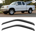 Window Visors Rain Guards for 2000-2006 Toyota Tundra Access Cab, Out-Channel by YQAUTEC