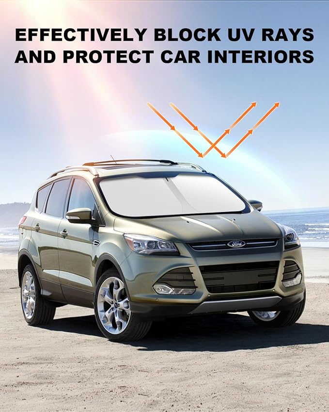 2025 Upgrade Front Windshield Sunshade fit - Image 5