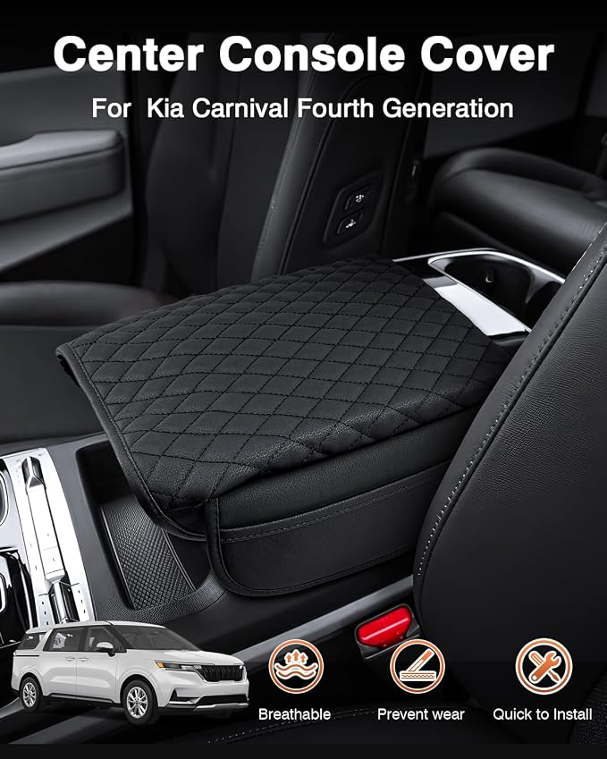 Shademax Center Console Cover for Kia Carnival KA4 2022-2024 2025 2026 - Image 2