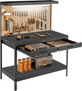 Work Bench, Work Benches for Garage, Work Table, A3 Steel 600LBS Capacity by Unknown