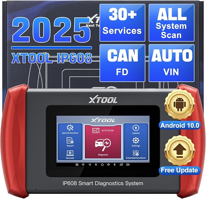 XTOOL IP608 Full System OBD2 Scanner Diagnostic Tool, Code Reader by XTOOL