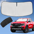 Sun Shade Sunshade for Ford Ranger Windshield Cover, 4-Layer Front Window Shade by ZOIBVCARSUNSHADE