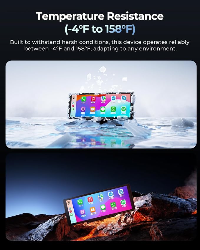 8.1" Wireless Portable 60FPS Car Play Screen - Image 8