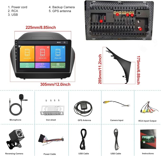 SIXTOP 1+32G Android Car Stereo - Image 9