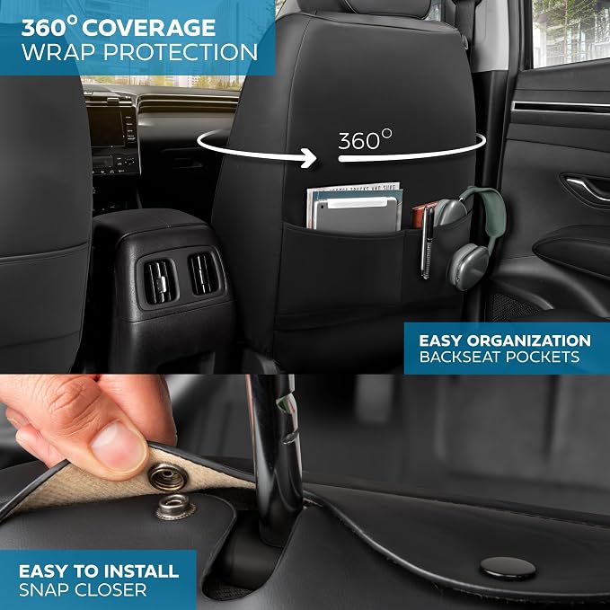 Elite Edition Faux Leather Seat Covers - Image 2