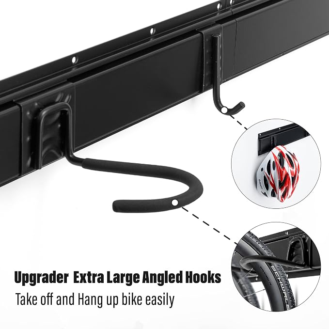 Sinoer Bicycle Wall Rack, Wall Mount - Image 4