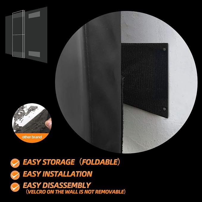 PROGOAL 2"/4" Thick Foam Protection Wall Pad，Gym Basketball-Court - Image 6