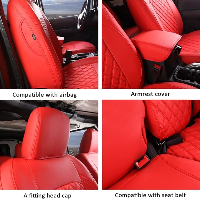 GIANT PANDA Customized Full Set Car Seat Covers - Image 5