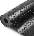 SEAL 4 x 8 Ft Premium Garage Floor Mat, Solid 2.8mm Thickened Black Commercial by SEAL