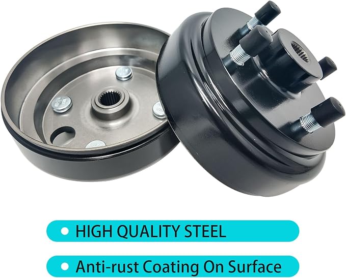 Golf Cart Brake Drum Assembly Kit - Image 5
