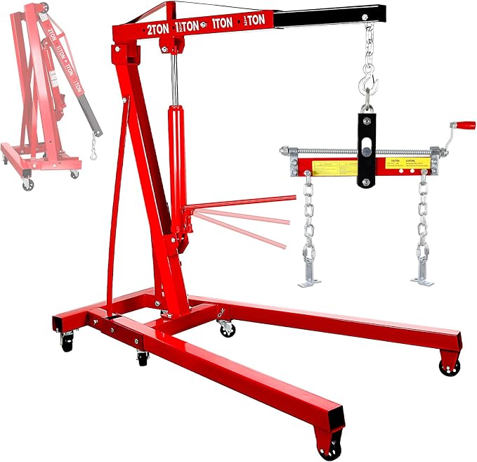 5000LBS Folding Hydraulic Engine Hoist by esafio
