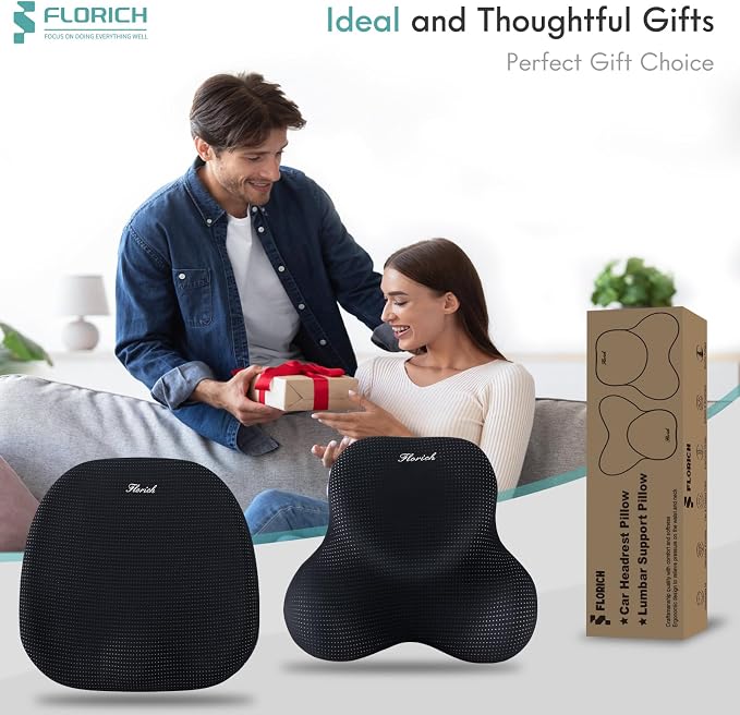 FLORICH Car Seat Cushion and Lumbar Support Pillow - Image 8