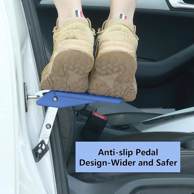 COWVIE Foldable Car Door Step Stand Pedal - Image 5