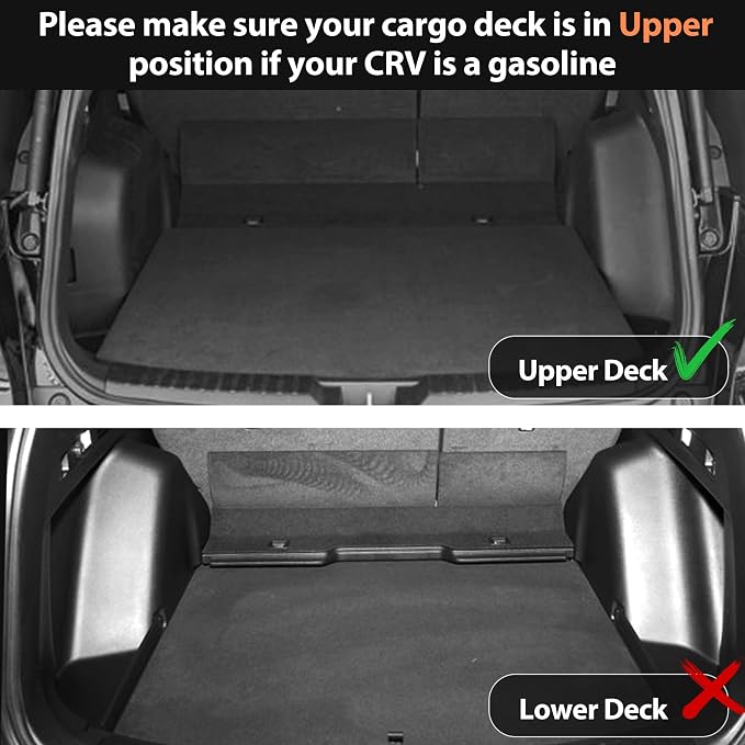 Auxko All Weather Floor Mats Upper Cargo Mat Fit - Image 2