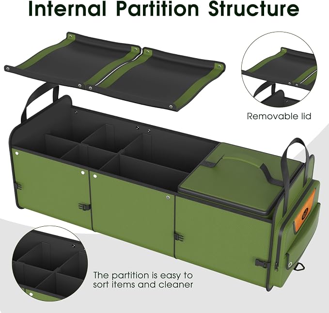 Trunk Organizer, Heavy-Duty Storage - Image 2