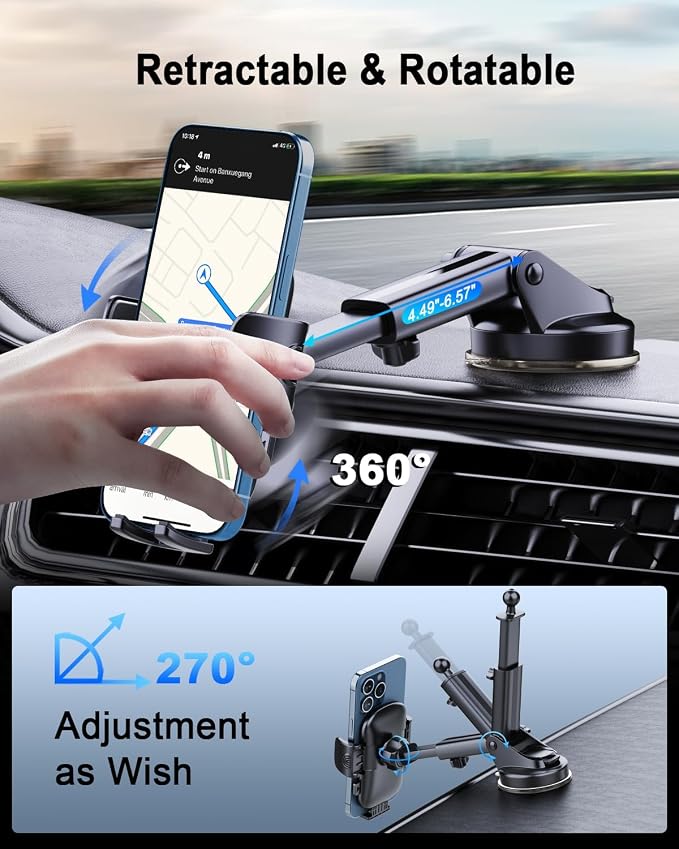 Car Phone Holder Cell Phone Mount - Image 5