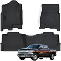 Floor Mats for 2007-2013 Chevy Silverado & GMC Sierra 1500 Crew Cab 2007-2014 by SANBAN-AXE