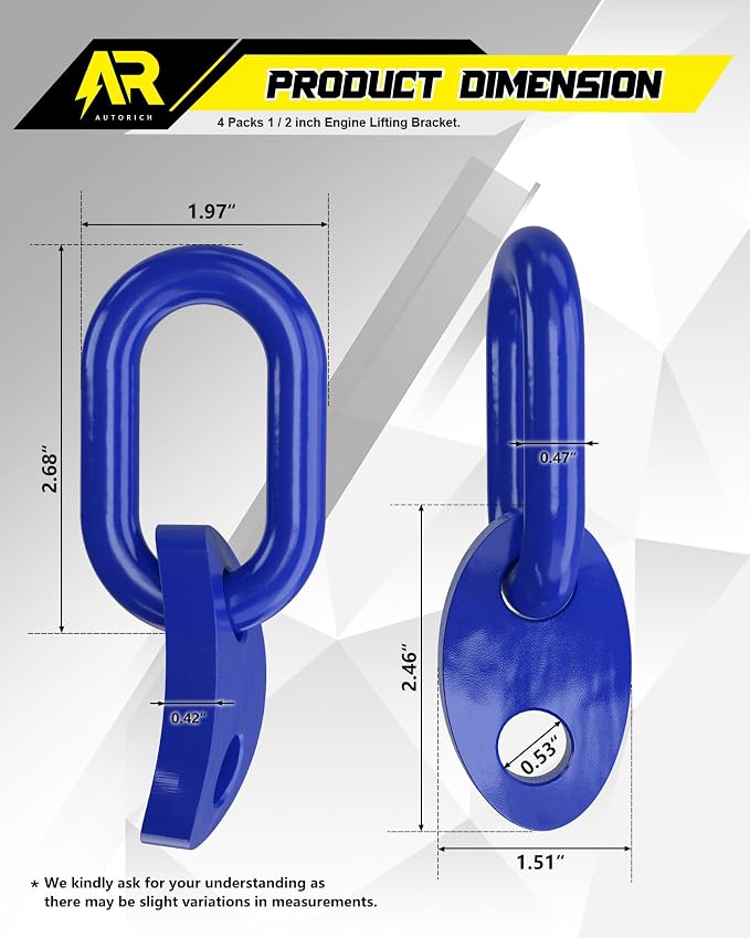 7100 Lifting Bracket Set for Engine - Image 2