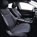Elantrip 2PCs Front Car Seat Covers Leather Water Proof Seat Protector by Elantrip