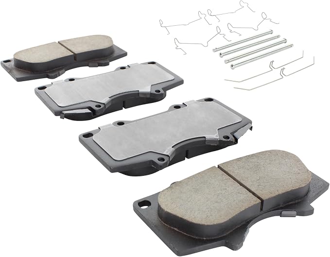 Premium Ceramic Front Brake Pads Compatible - Image 2