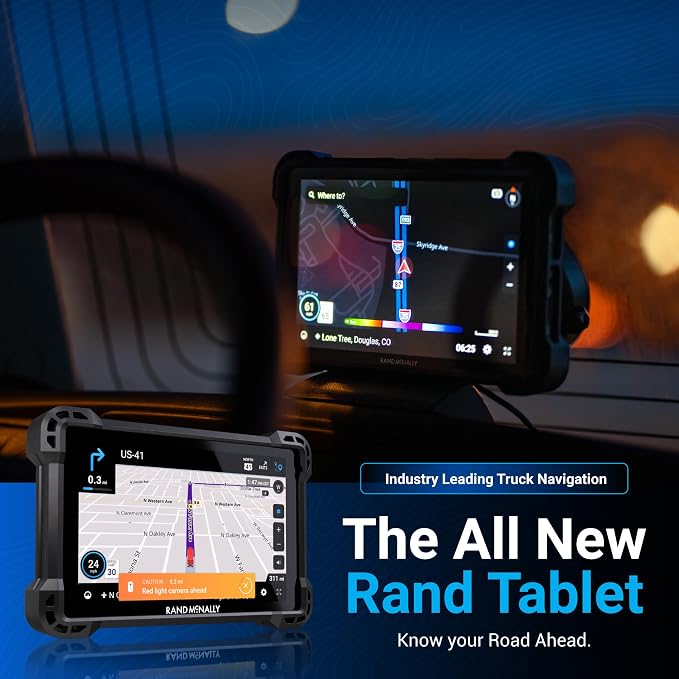 Rand McNally RANDTAB7 7-inch GPS Truck Navigator - Image 2