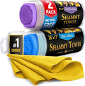 Premium 2pk +1 Free Shammy Cloth by MightyCleaner