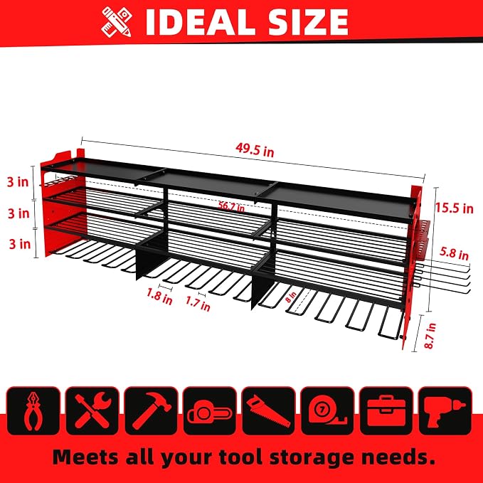 Power Tool Organizer Wall Mount - Image 2