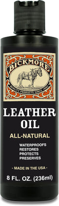 Leather Oil Leather Conditioner 8oz | Waterproofs, and Restores Boots, and All by Bickmore