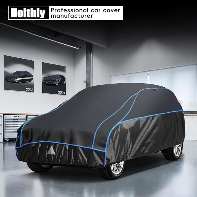 Hail Protector Car Cover for SUV, Anti Hail Car Covers Thick Multi-Layered EVA - Image 7