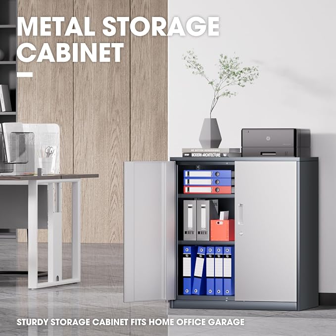 DNA MOTORING 36'' Metal Storage Cabinet, Locking Tool Cabinet - Image 5