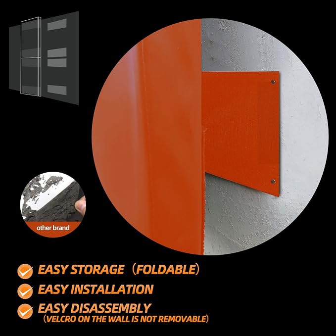 PROGOAL 2"/4" Thick Foam Protection Wall Pad，Gym Basketball-Court - Image 6