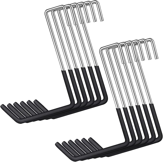 12 Pack Heavy Duty Rafter Hooks by BOBOKA