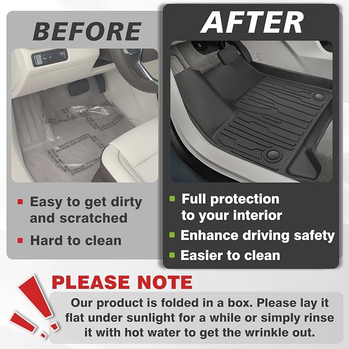 TripleAliners Floor Mats All Weather Compatible - Image 7