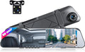 Mirror Dash Cam for Cars, 4.5 Inch Rear View Mirror 1080P Front and Rear View by AMprimeCarStereoRadio
