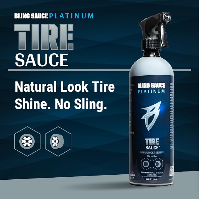 Platinum Tire Sauce, Natural Look Tire Shine - Image 2
