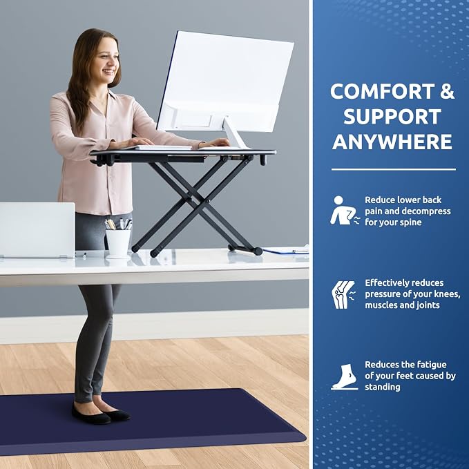 KitchenClouds Kitchen Mat Cushioned Anti Fatigue Rug 20"x39" Waterproof - Image 4