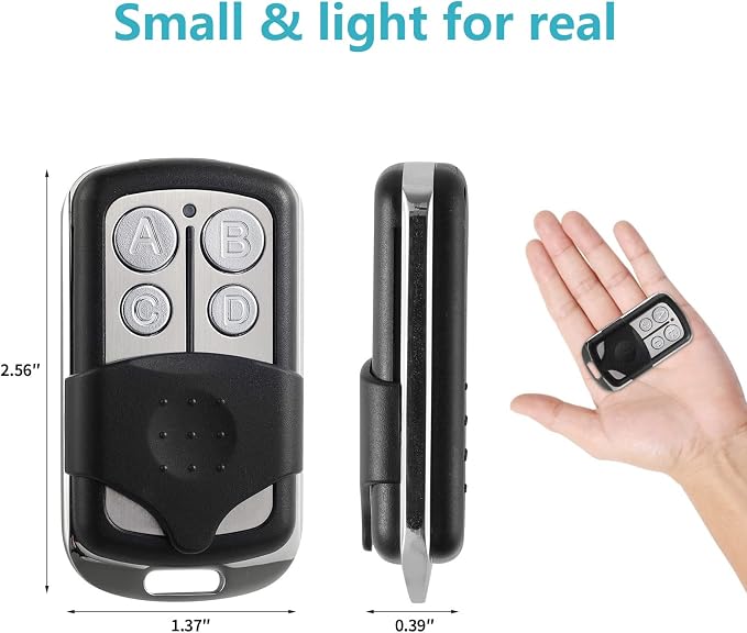 2 Garage Door Opener Remote, for LiftMaster Chamberlain Openers - Image 4