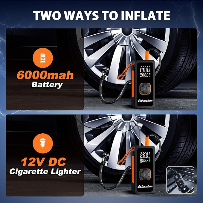 Tire Inflator Portable Air Compressor - Image 5