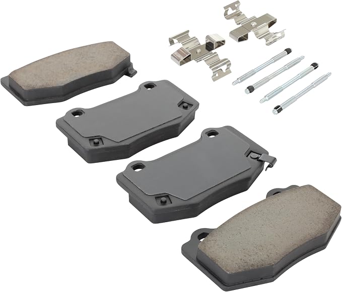 Premium Ceramic Rear Brake Pads Compatible - Image 2