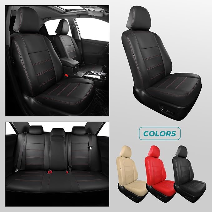 for Toyota Camry Seat Covers L LE XLE 2012 2013 2014 2015 2016 2017 - Image 8