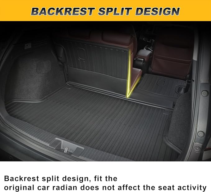 2016-2021 2022 HRV Floor Mats & Cargo Liner & Backrest Mat Fit - Image 7