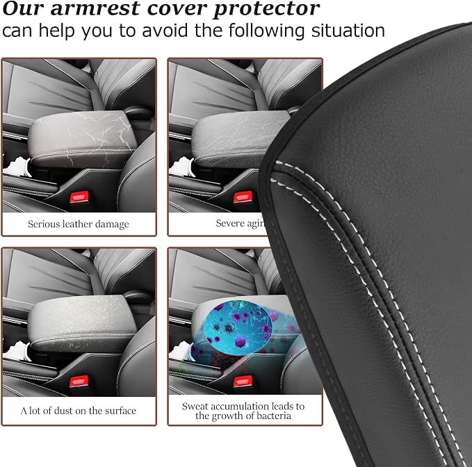 SKTU for 2025 VW Tiguan Center Console Cover for 2025+ Volkswagen Tiguan - Image 7