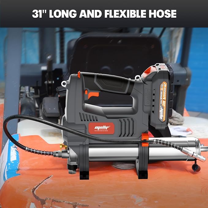 Mellif Cordless Power Grease Gun Compatible - Image 6