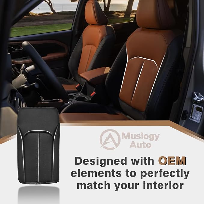 Muslogy Center Console Cover Compatible - Image 4
