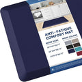 KitchenClouds Kitchen Mat Cushioned Anti Fatigue Rug 20"x32" Waterproof by KitchenClouds