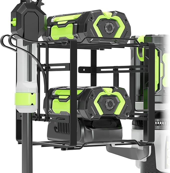 Pugala Universal Storage Rack for Leaf Blower, Weed Eater, and Power Tools – by Pugala