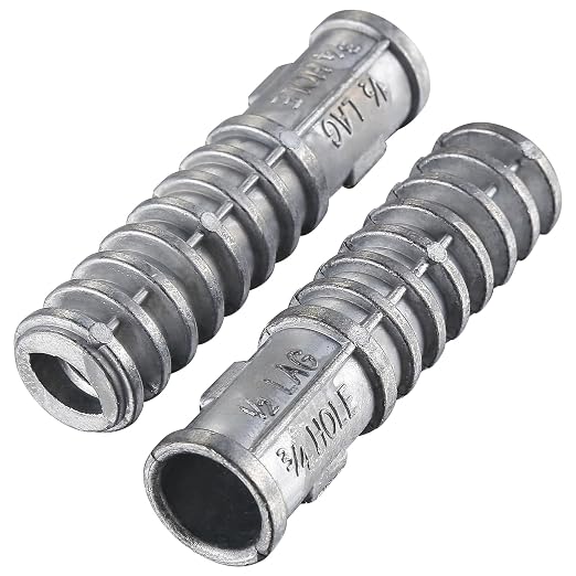 Wensilon 3/8 * 1-3/4 Lag Shield Anchor Long Zinc Alloy Bolts Concrete Anchors by Wensilon