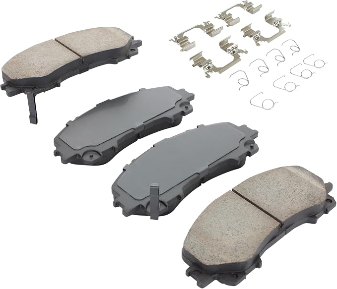 Premium Ceramic Front Brake Pads Compatible - Image 2