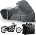 Motorcycle Cover LI LIBZAKI 600D Heavy Duty Storage All Season Universal by LILIBZAKI