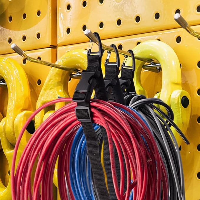 36 Pack 17 Inch Adjustable Extension Cord Holder Organizer - Image 5